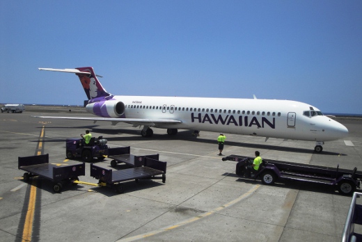 Arriving in Hawaii